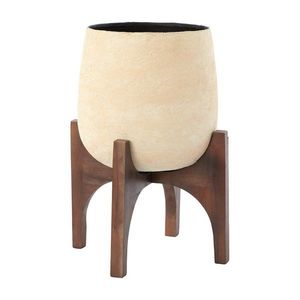 Kovový obal na kvetináč ø 36 cm Karuna – Light & Living vyobraziť