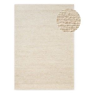 Krémovobiely ručne tkaný vlnený koberec 80x150 cm Bexley Woolwich – Ted Baker vyobraziť