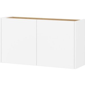 Biela závesná skrinka v dekore duba 93x52x29 cm Libbiano – Germania vyobraziť