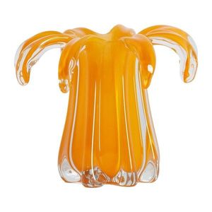 Oranžová sklenená váza (výška 17 cm) Avenia – Light & Living vyobraziť