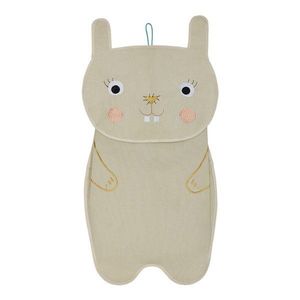 Krémovobiely látkový závesný organizér 40x1x82 cm Darling Rabbit – OYOY Mini vyobraziť