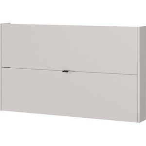Krémovobiela výklopná/závesná skrinka na topánky v dekore duba 140x83x18 cm Ameca – Germania vyobraziť
