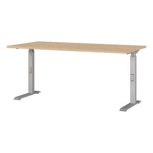 Polohovací pracovný stôl s doskou v dubovom dekore 80x160 cm Downey – Germania vyobraziť