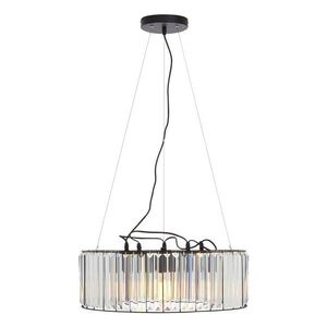 Závesné svietidlo so skleneným tienidlom ø 50 cm Akiko – Premier Housewares vyobraziť