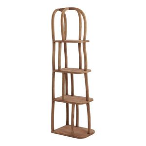 Regál z mangového dreva v prírodnej farbe 53x175x40 cm Lowe – Light & Living vyobraziť