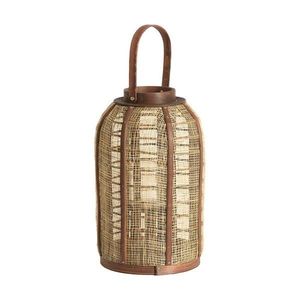 Drevený/látkový lampáš (výška 34, 5 cm) Serein – Light & Living vyobraziť