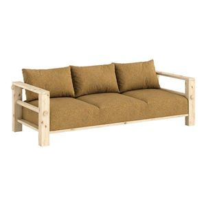 Okrovožltá pohovka 225 cm Bare – Karup vyobraziť