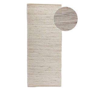 Obojstranný/ručne tkaný behúň s prímesou juty v svetlo prírodnej farbe 80x200 cm Handloom – Hanse Home vyobraziť