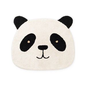 Čierny/krémovobiely prateľný/ručne tkaný bavlnený detský koberec 103x120 cm Snuggle Patsy – Hanse Home vyobraziť