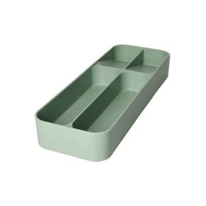 Šalviový zelený plastový príborník do zásuvky 13, 5 x 39 cm – Brandani vyobraziť