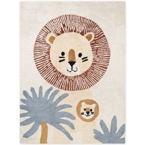 Krémovobiely prateľný/ručne tkaný bavlnený detský koberec 140x200 cm Snuggle Leander – Hanse Home vyobraziť