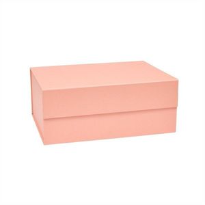 Svetloružový kartónový úložný box s vekom 33x25x15 cm Hako – OYOY Living Design vyobraziť