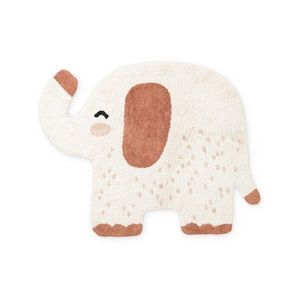 Hnedý/krémovobiely prateľný/ručne tkaný bavlnený detský koberec 95x120 cm Snuggle Emmi – Hanse Home vyobraziť