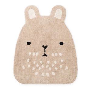 Béžový prateľný/ručne tkaný bavlnený detský koberec 120x152 cm Snuggle Pucki – Hanse Home vyobraziť