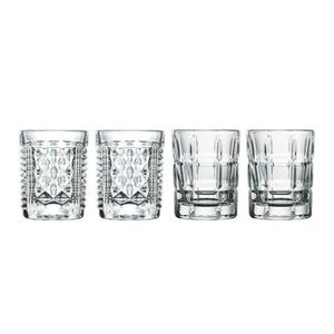 Poháre v súprave 4 ks štamperlík 40 ml Mix – La Rochére vyobraziť