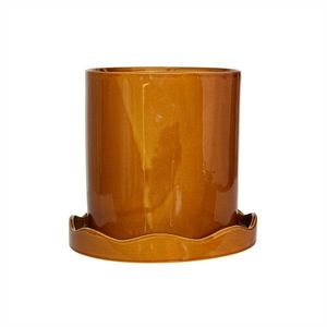Kameninový ručne vyrobený obal na kvetináč ø 21, 5 cm Nami – OYOY Living Design vyobraziť