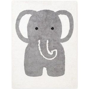 Sivý/krémovobiely prateľný/ručne tkaný bavlnený detský koberec 140x200 cm Snuggle Emil – Hanse Home vyobraziť