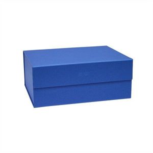Modrý kartónový úložný box s vekom 33x25x15 cm Hako – OYOY Living Design vyobraziť