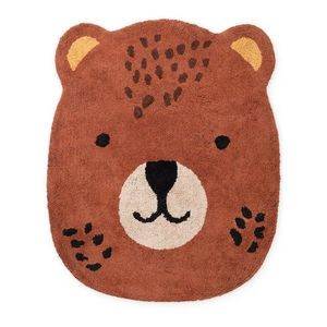 Hnedý prateľný/ručne tkaný bavlnený detský koberec 120x149 cm Snuggle Berry – Hanse Home vyobraziť