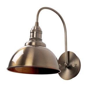 Nástenné svietidlo v mosadznej farbe ø 21 cm Varzan – Opviq lights vyobraziť