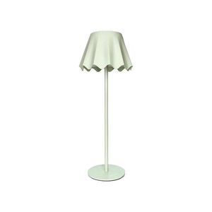Svetlozelená kovová LED stolová lampa so stmievačom (výška 36 cm) – Brandani vyobraziť