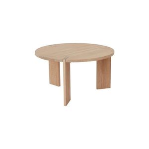 Okrúhly konferenčný stolík z dubového dreva v prírodnej farbe ø 65 cm Oy – OYOY Living Design vyobraziť