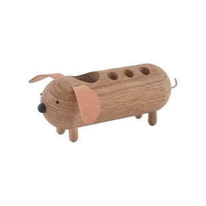 Drevený organizér na písacie potreby v prírodnej farbe Eddie Dog – OYOY Mini vyobraziť