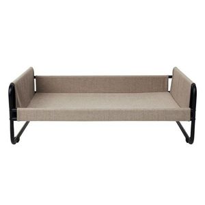 Čierny/béžový pelech pre psa z ocele 92x73 cm Milo – OYOY Living Design vyobraziť