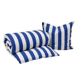 Biele/modré bavlnené obliečky na jednolôžko 140x200 cm Shima – OYOY Living Design vyobraziť
