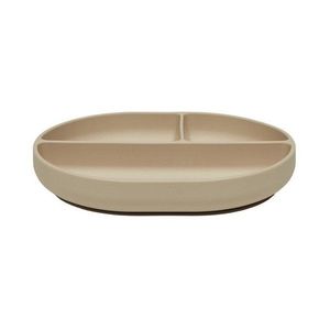 Béžový silikónový detský tanier 17x21, 5 cm Enkei – OYOY Mini vyobraziť