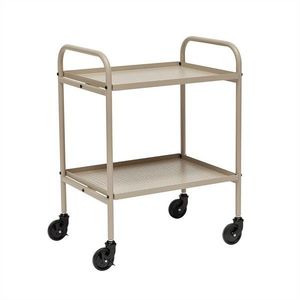 Oceľový servírovací stolík na kolieskach 37, 5x52 cm Maki – OYOY Living Design vyobraziť