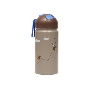 Hnedá hliníková detská fľaša 360 ml Friends in the Forest – OYOY Mini vyobraziť
