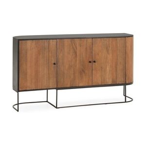 Komoda z mangového dreva v prírodnej farbe 165x90x40 cm Curve – MOME vyobraziť