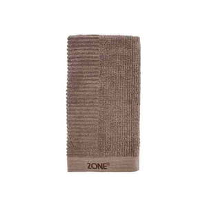Taupe froté uterák 50x100 cm Classic – Zone vyobraziť