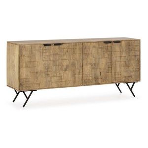 Komoda z mangového dreva v prírodnej farbe 175x78x40 cm Priya – MOME vyobraziť