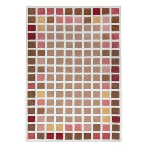Ružový ručne tkaný vlnený koberec 200x290 cm Renga Wool – Flair Rugs vyobraziť