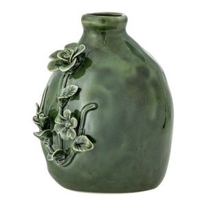 Zelená kameninová váza (výška 13, 5 cm) Ramia – Bloomingville vyobraziť