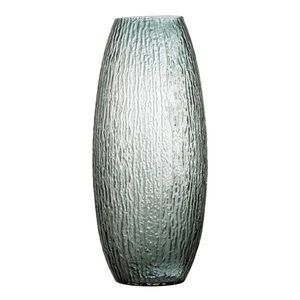 Sivá sklenená ručne vyrobená váza (výška 50 cm) Brock – Bloomingville vyobraziť