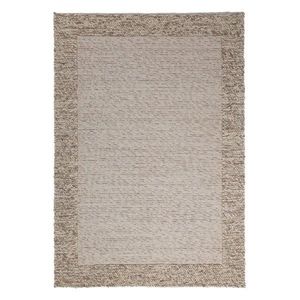 Ručne tkaný koberec s prímesou vlny v prírodnej farbe 120x170 cm Rue – Flair Rugs vyobraziť