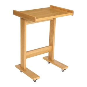 Odkladací stolík v dekore duba 35x48 cm Less – Hübsch vyobraziť