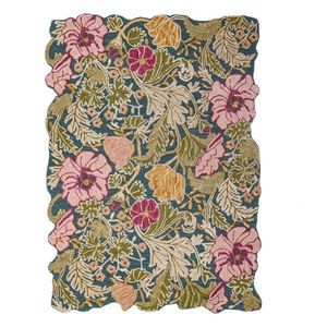 Ručne tkaný vlnený koberec 200x290 cm Daphne Shaped Floral – Flair Rugs vyobraziť