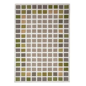 Zelený ručne tkaný vlnený koberec 140x200 cm Renga Wool – Flair Rugs vyobraziť