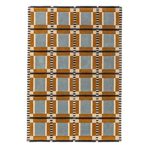 Ručne tkaný vlnený koberec 140x200 cm Quadro Wool – Flair Rugs vyobraziť