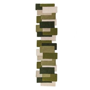 Ručne tkaný vlnený behúň 60x230 cm Collage – Flair Rugs vyobraziť