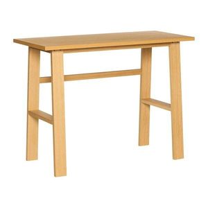 Pracovný stôl v dekore duba 45x100 cm Poke – Hübsch vyobraziť
