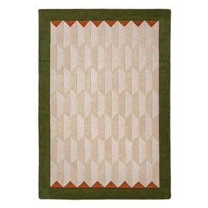 Zelený vlnený koberec 120x170 cm – Flair Rugs vyobraziť