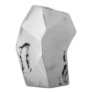 Kameninová váza v striebornej farbe (výška 23 cm) Dimona – Bloomingville vyobraziť
