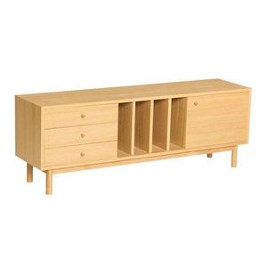 Komoda v dekore duba v prírodnej farbe 140x50x37 cm Nobby – Hübsch vyobraziť