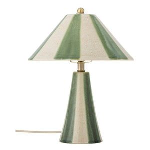 Keramická stolová lampa s keramickým tienidlom (výška 35 cm) Olive – Bloomingville vyobraziť