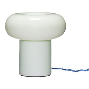 Svetlozelená sklenená stolová lampa (výška 22 cm) Hues – Hübsch vyobraziť
